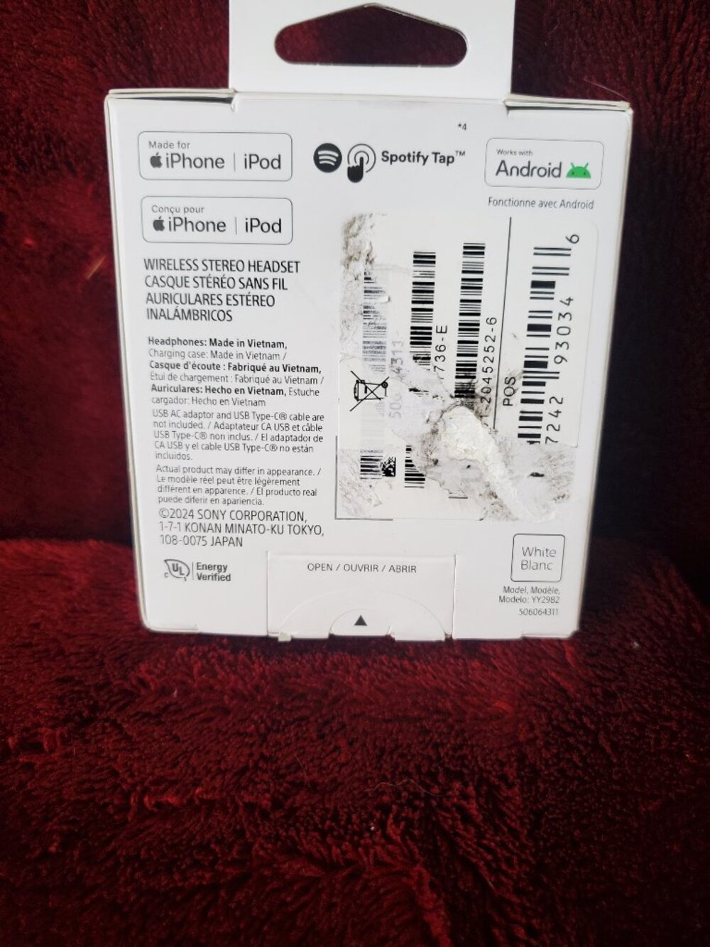 Sony WF-C510 Wireless Earbuds for iPhone/iPod NWT works with Android - Picture 5 of 10